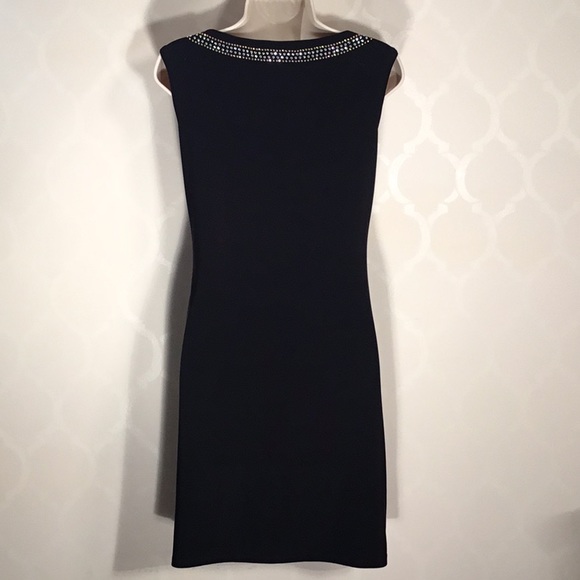 SLEEVELESS STUDDED NIGHT OUT DRESS - Picture 3 of 8